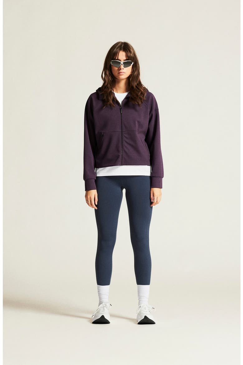 ADV Join Jersey Zip-Up Hoodie, Alternate, color, DARK PLUM