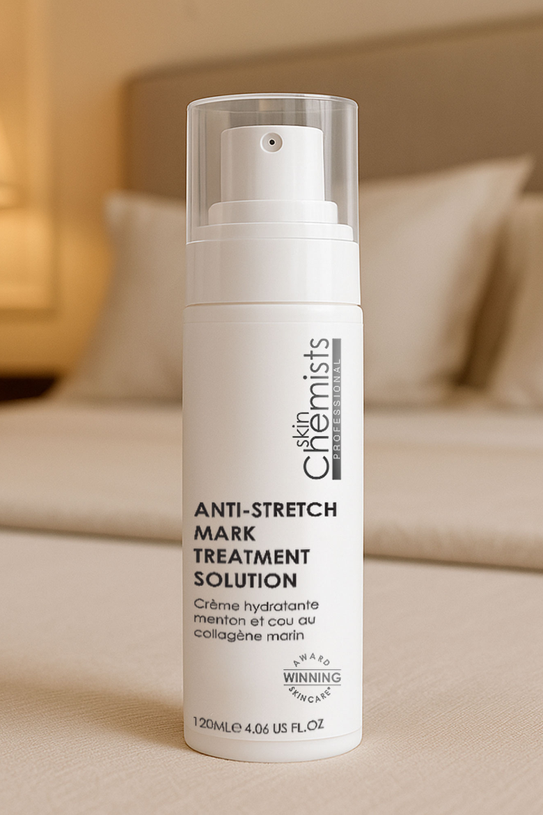 Anti-Stretchmark Treatment Solution 120ml for Loss of Firmness, Anti-Aging, Alternate, color, White