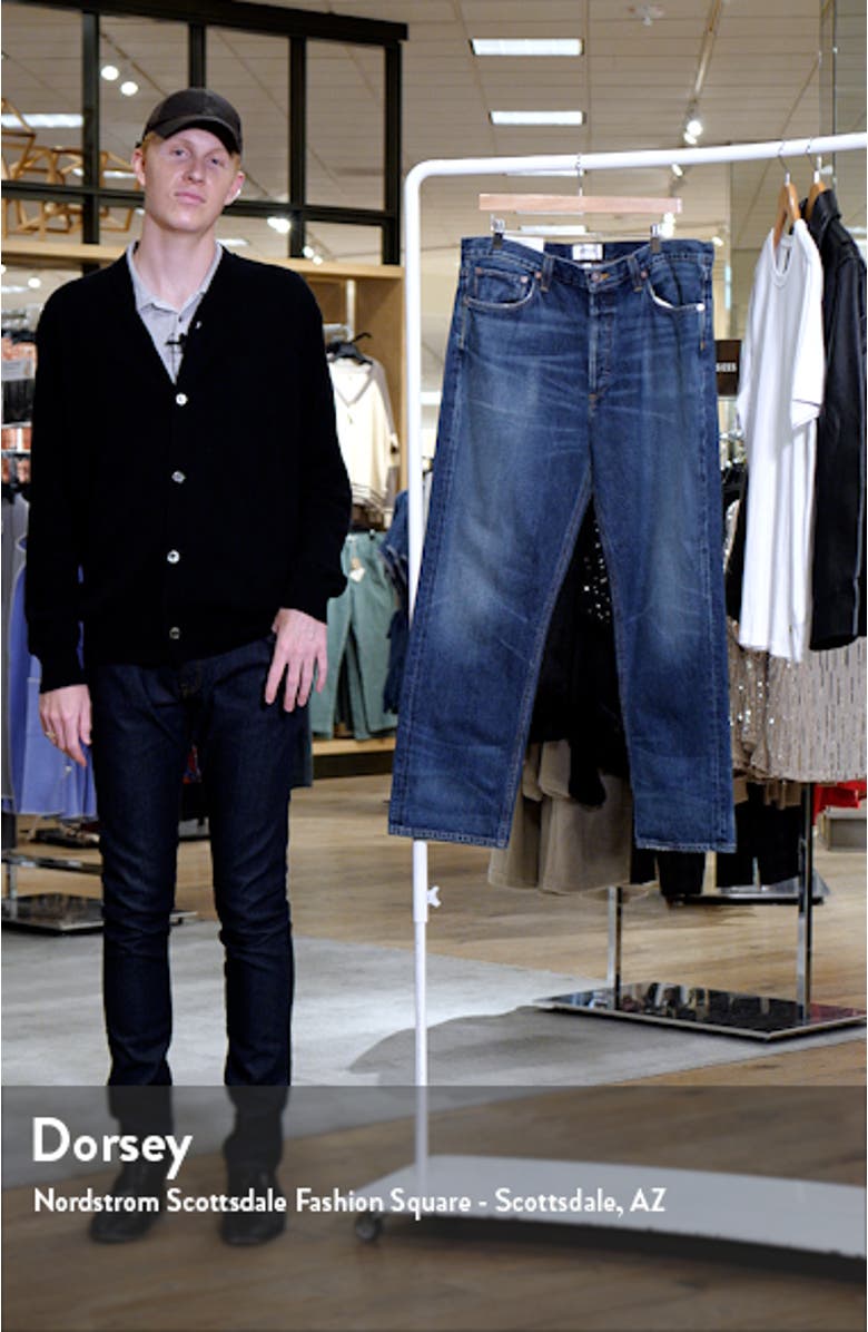 '90s Mid Rise Loose Straight Leg Jeans, sales video thumbnail