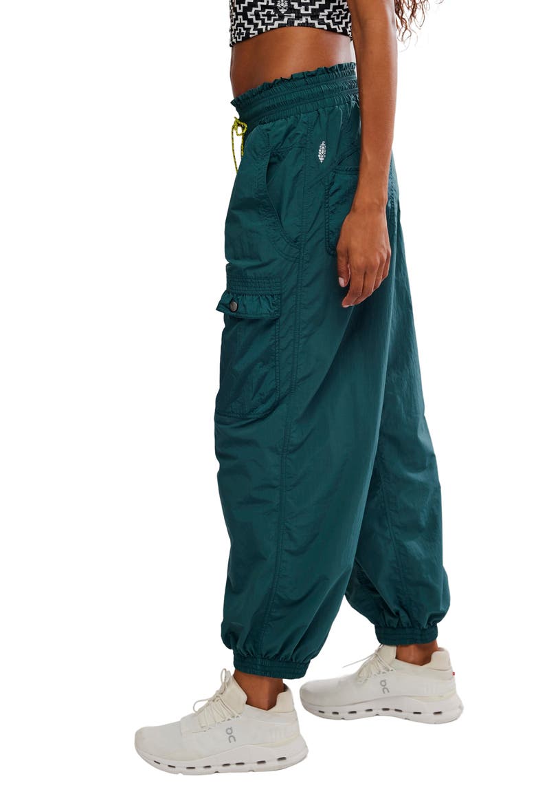 FP Movement Rogue Paperbag Cargo Pants, Alternate, color, EVERGREEN