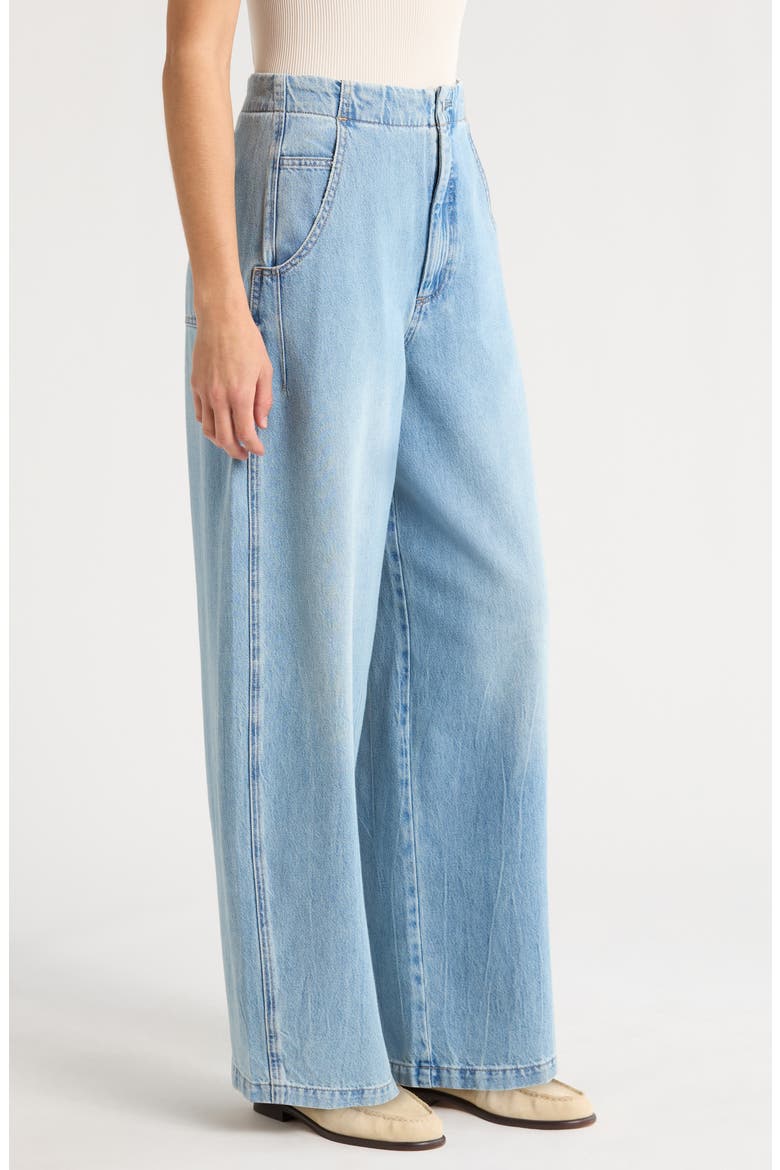 Lottie High Waist Wide Leg Jeans, Alternate, color, QUALIFIER