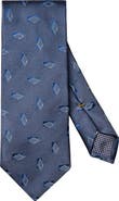 Eton Diamond Woven Silk Tie