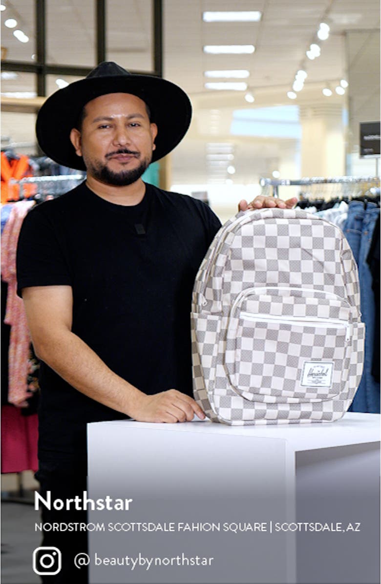 Pop Quiz Checkerboard Backpack, sales video thumbnail