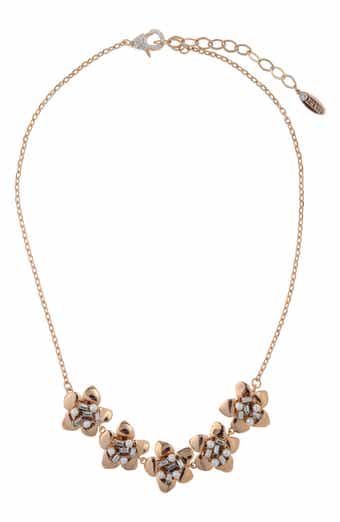 ZAXIE By Stefanie Taylor Flower Necklace