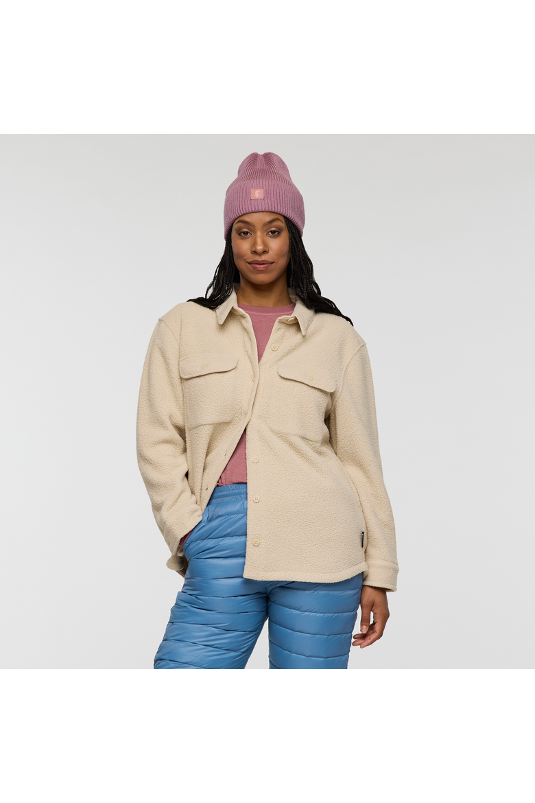 Cameta Shacket - Women's, Main, color, Cream