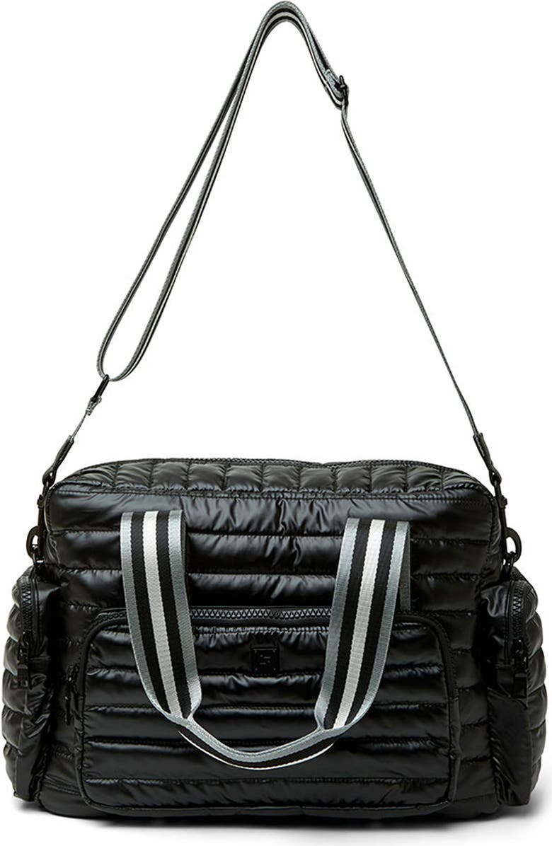 THINK ROYLN Voyager Travel Bag, Alternate, color, Black Tuscana