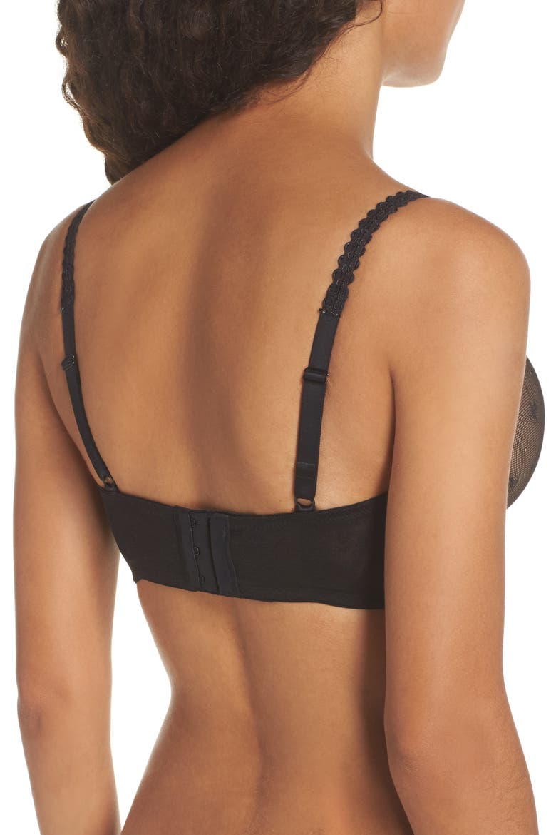 Sexy Mama Underwire Nursing Bra, Alternate, color, BLACK/NATURAL