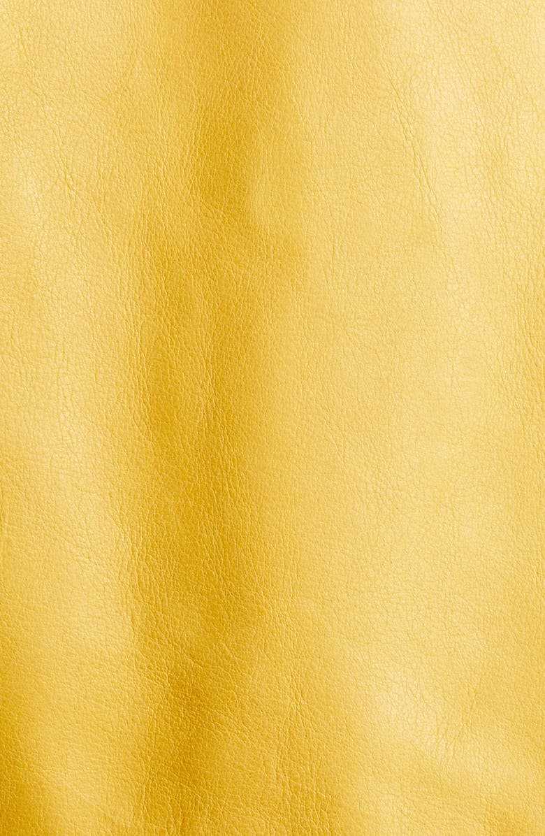 Jil Sander Leather Biker Jacket, Alternate, color,