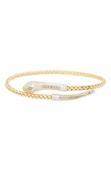 MESHMERISE Pavé Diamond Bypass Bracelet - 0.12 ctw