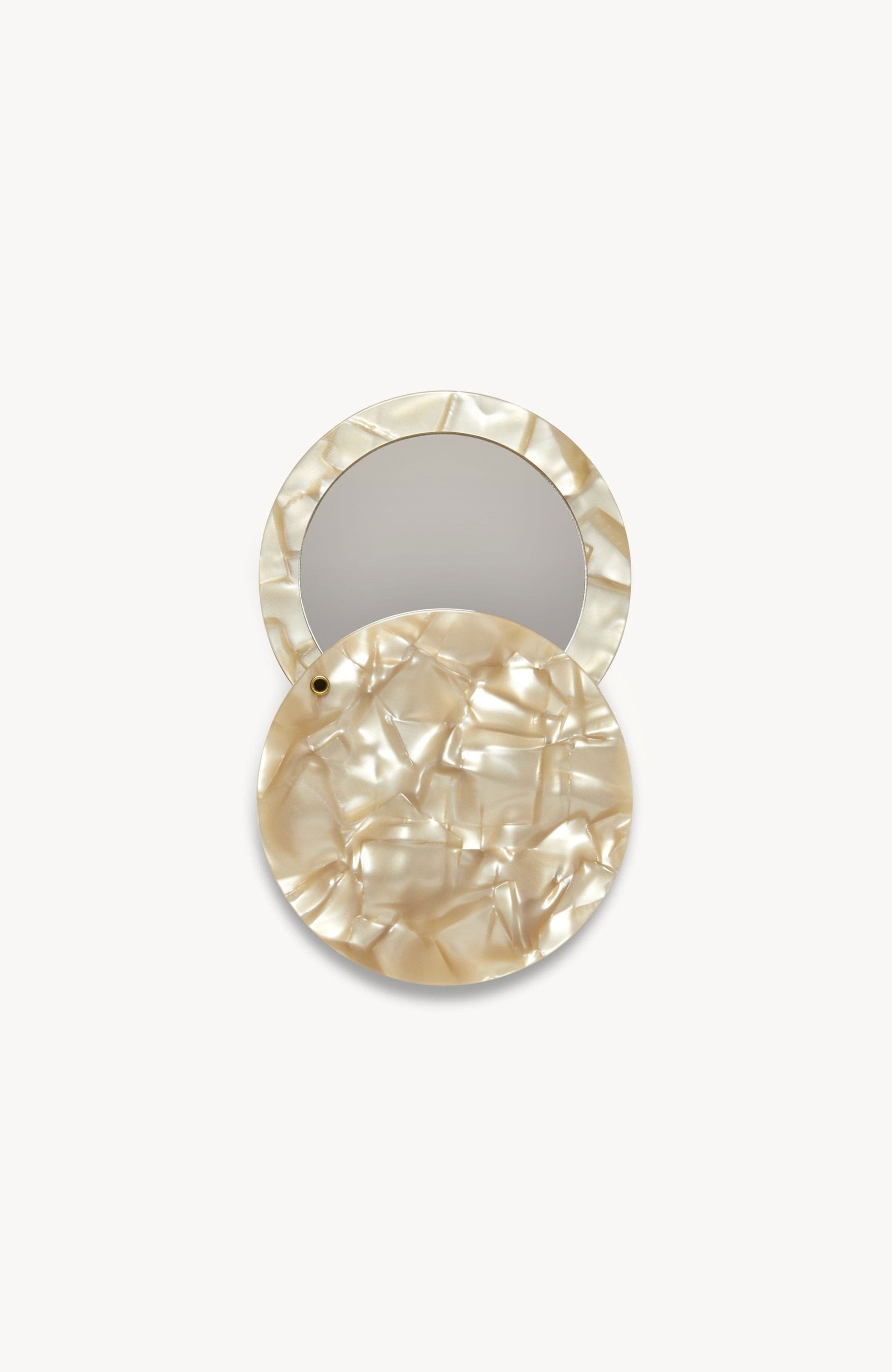 MACHETE Circle Mirror in Sand Shell 