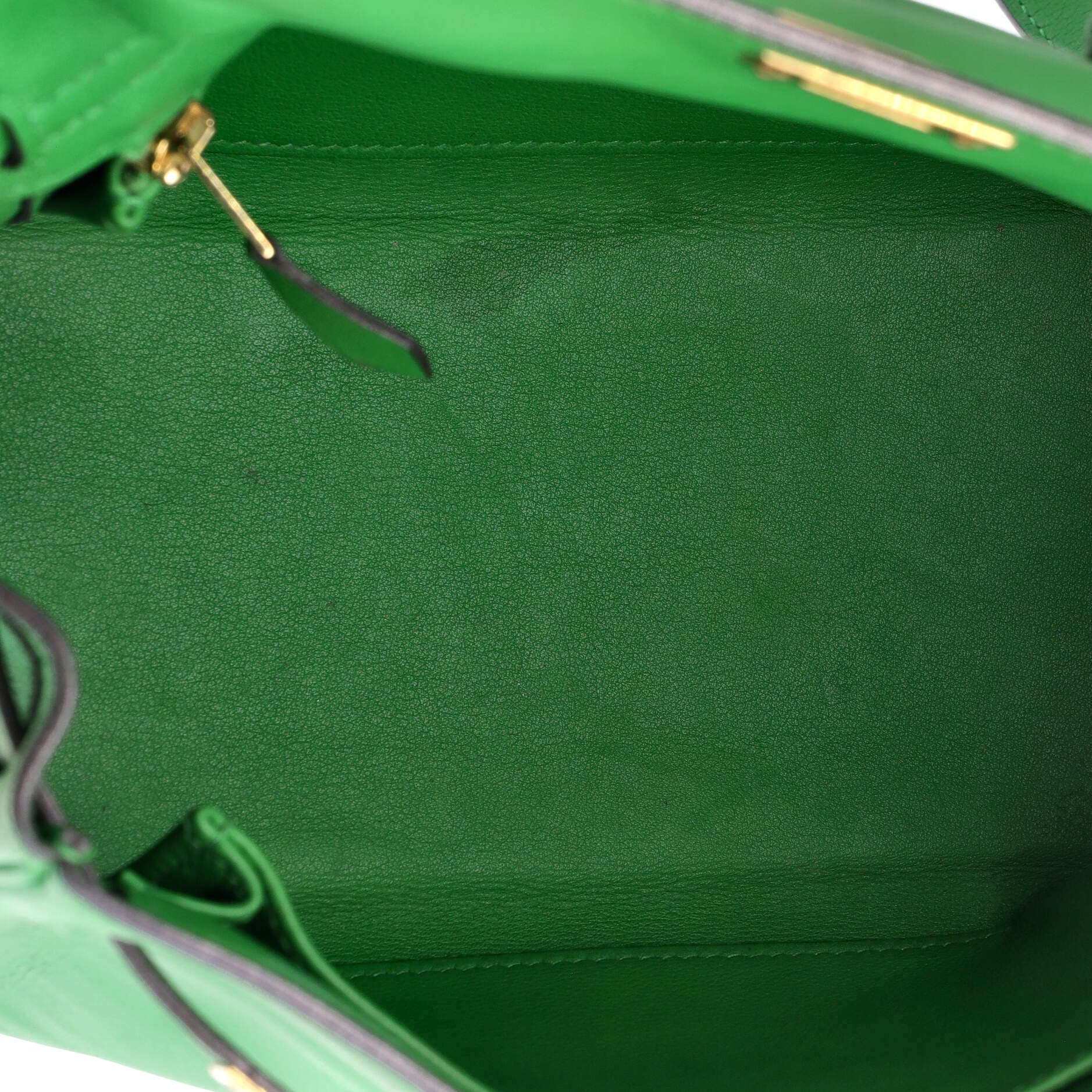 Kelly Handbag Green Swift with Gold Hardware 25, Alternate, color, Green