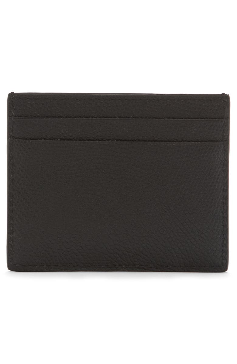 Valentino Garavani VLOGO Signature Leather Card Case, Alternate, color,
