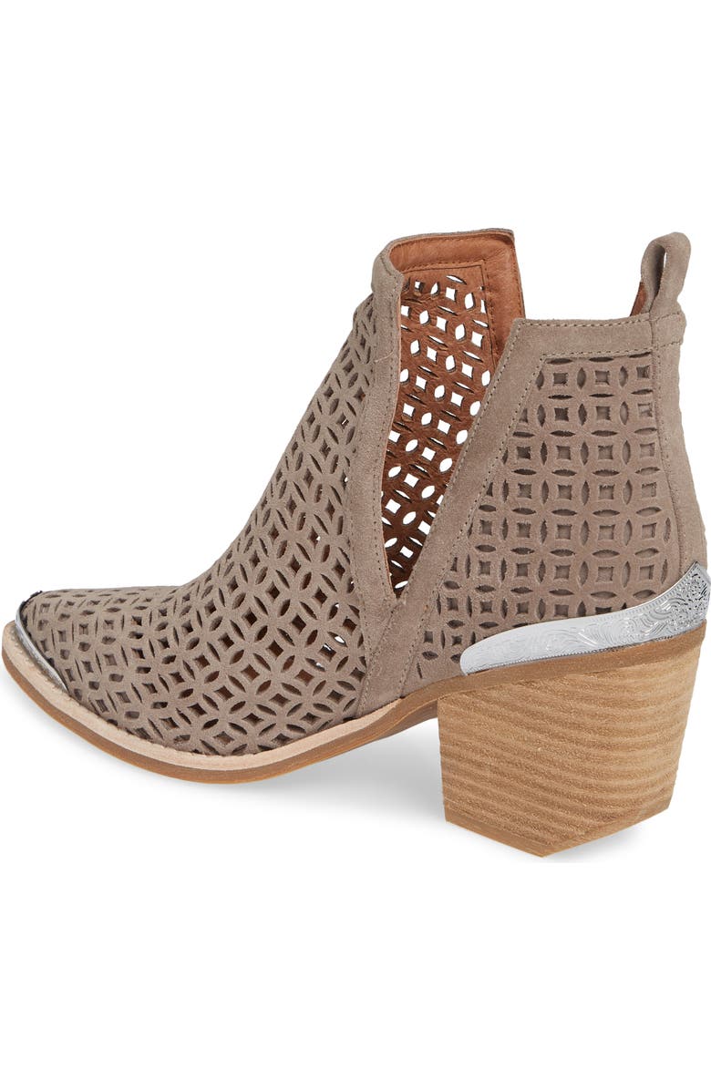 Jeffrey Campbell Cromwell-C2 Perforated Bootie, Alternate, color,