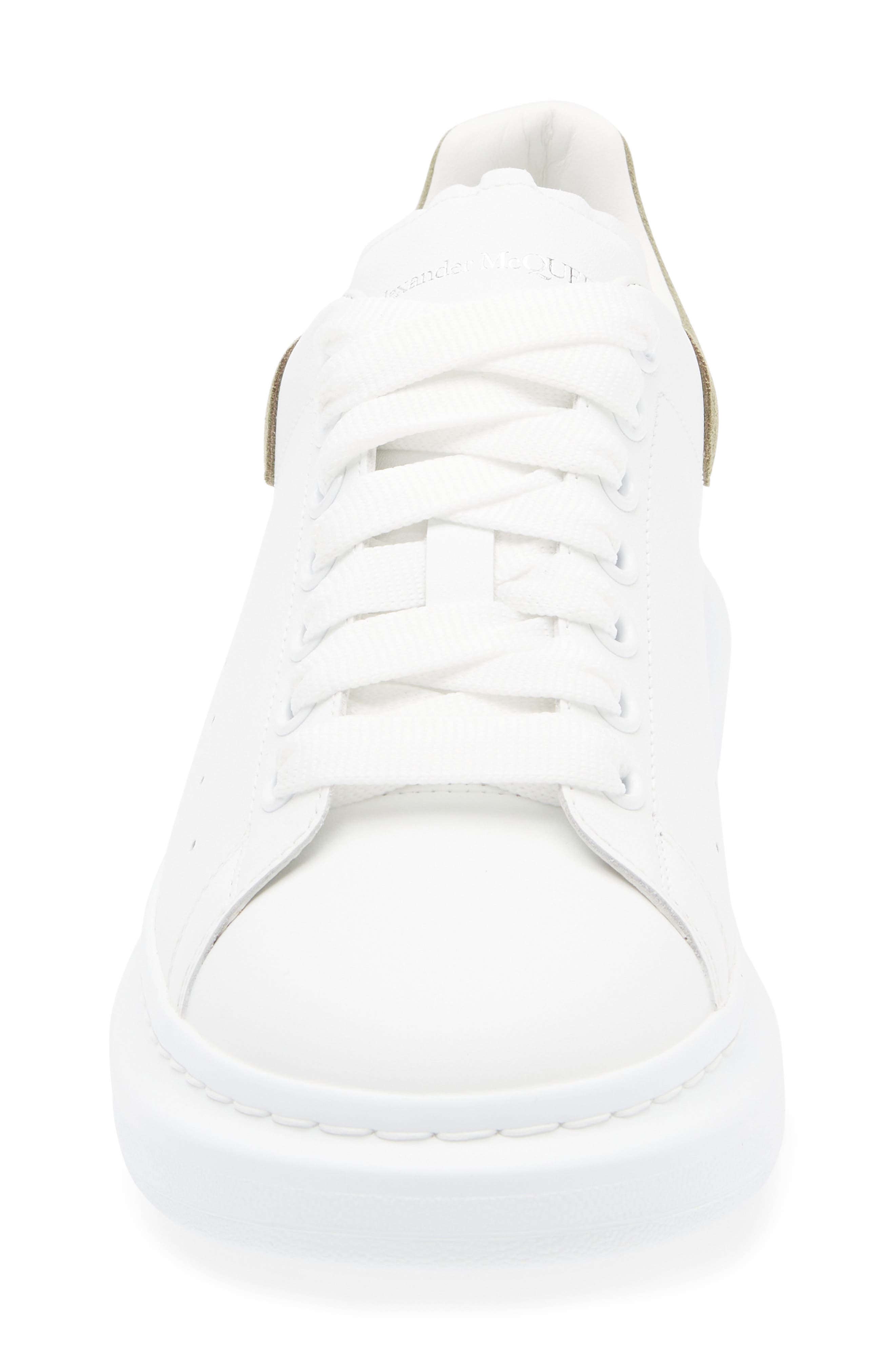 McQueen Oversize Sneaker, Alternate, color, Ivory