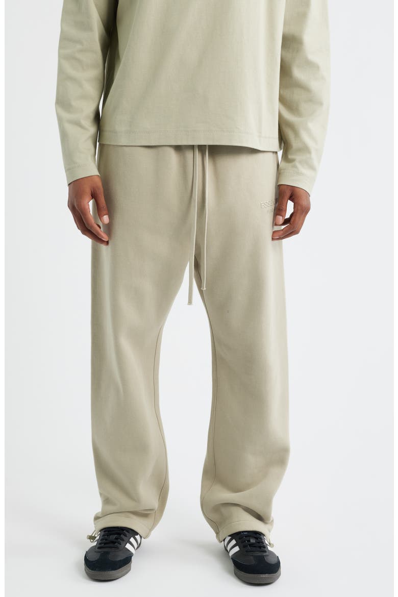 Relaxed Fleece Sweatpants, Main, color, ABBEY STONE