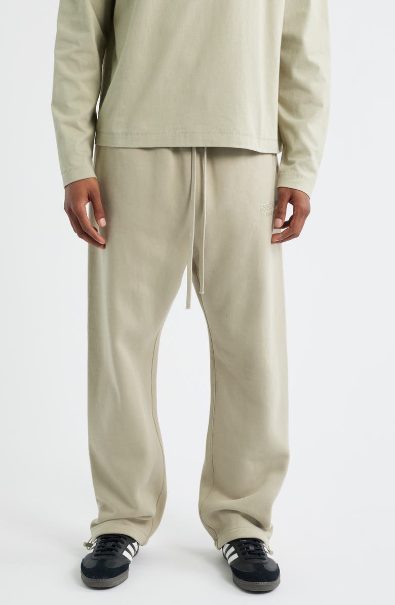 Fear of God Essentials Relaxed Fleece Sweatpants, Main, color, Abbey Stone