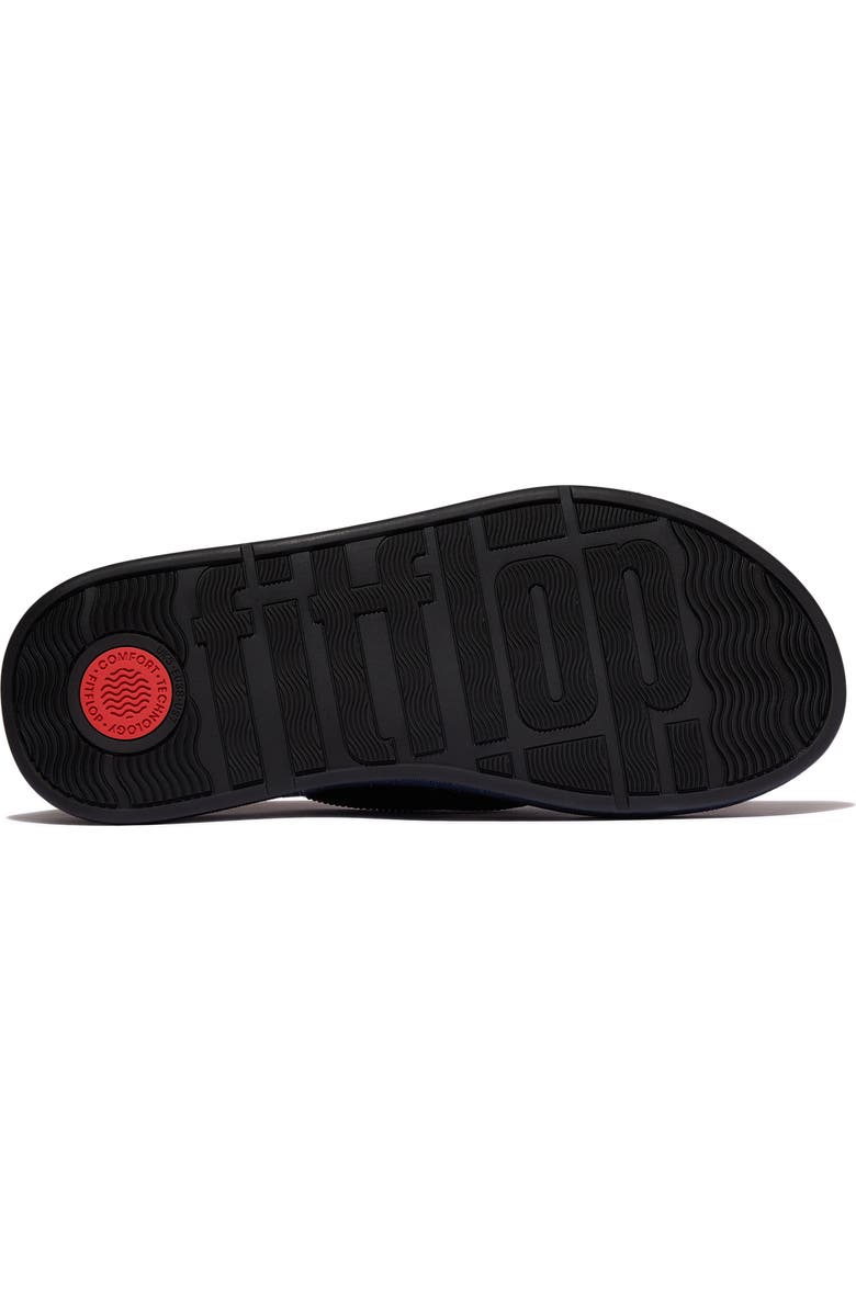 FitFlop F Mode Denim Hotfix Sandal, Alternate, color, Dark Denim