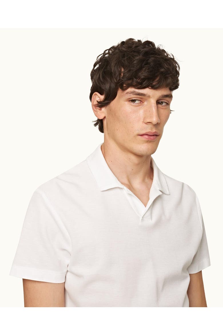 Felix Tailored-Fit Polo Shirt, Alternate, color, White