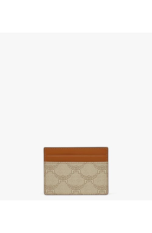 Mcm Himmel Card Case In Brown