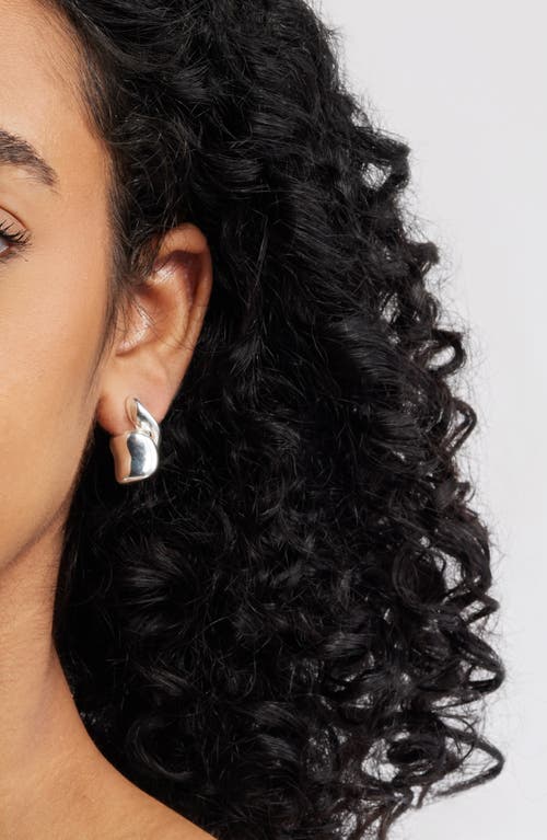 Jenny Bird Estelle Drop Earrings In High Polish Silver