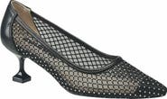 French Connection Elise Mesh and Stone Heel