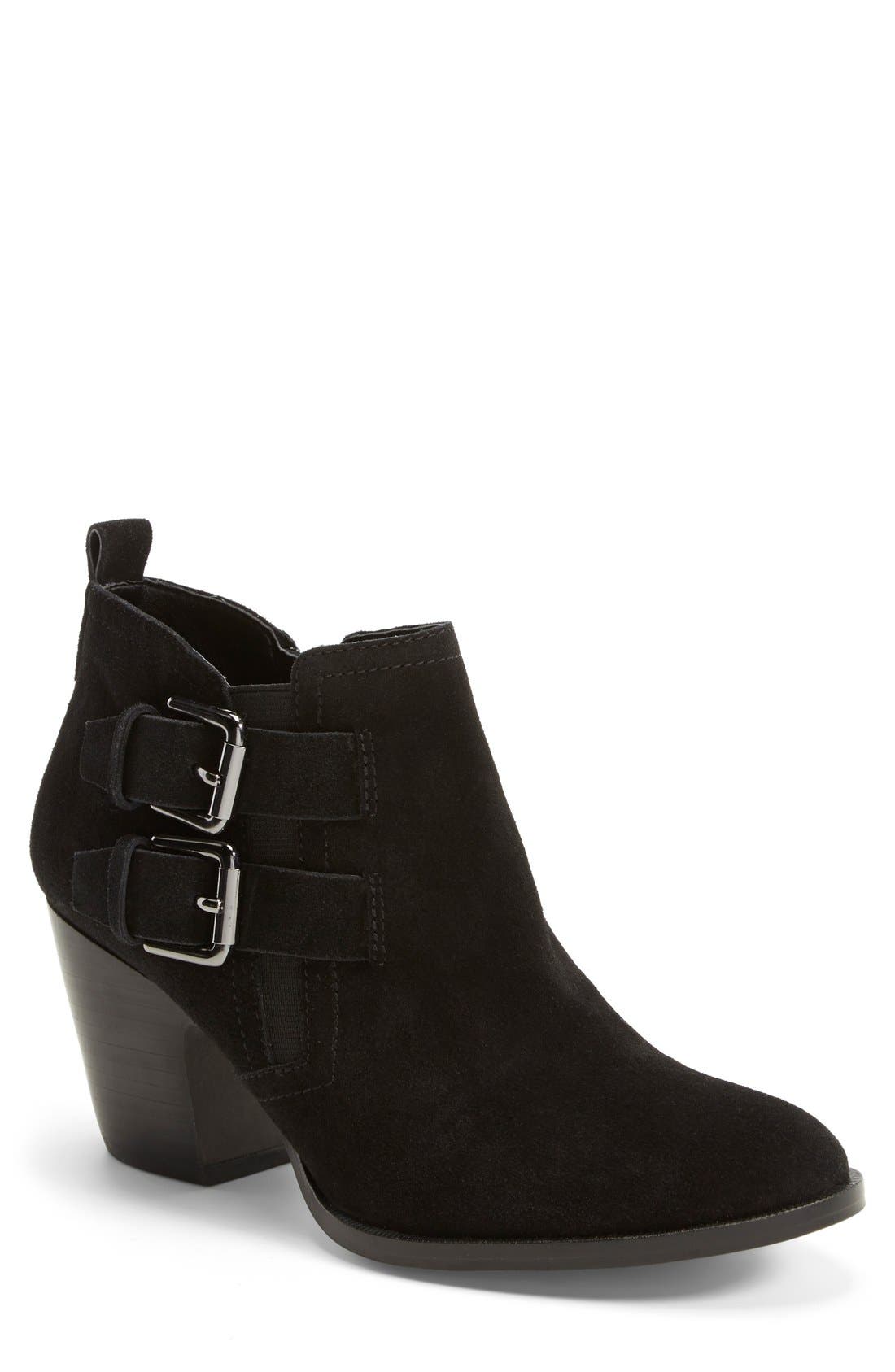 Ivanka Trump 'Taren' Suede Bootie, Main, color, 
