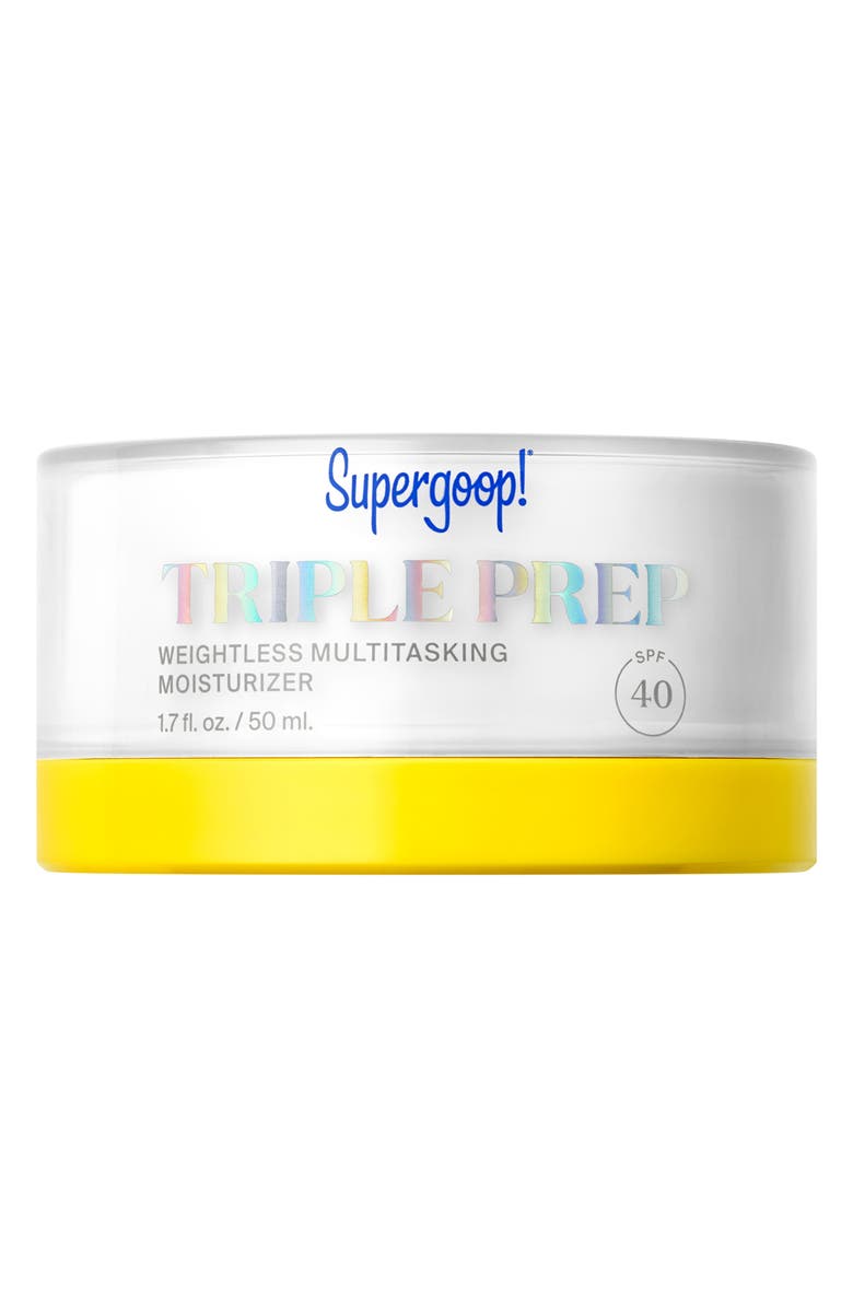 Supergoop!<sup>®</sup> Triple Prep Weightless Daily Moisturizer SPF 40, Main, color,