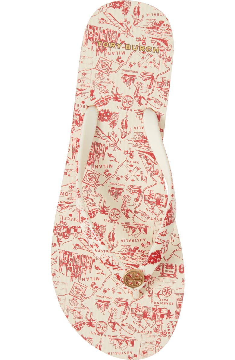 Tory Burch Print Flip Flop, Alternate, color,