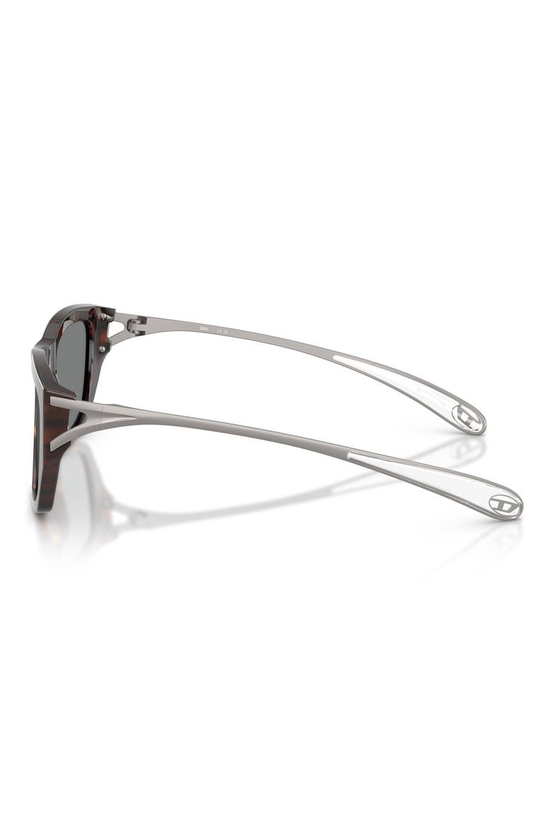 DL2006 54mm Square Sunglasses, Alternate, color, HAVANA / DARK GREY