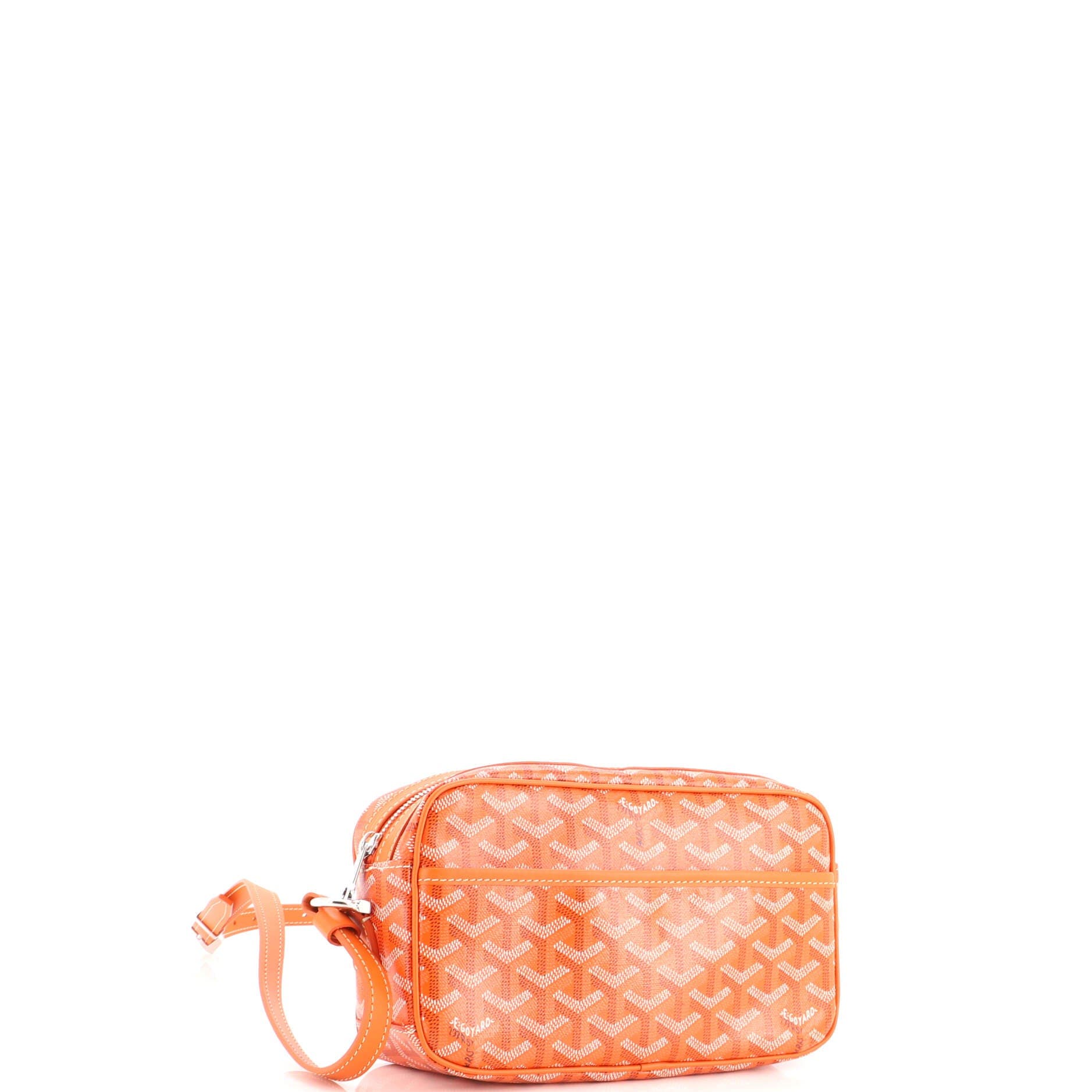 Cap Vert Bag Coated Canvas, Alternate, color, Orange