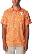 Columbia Men's Columbia Tennessee Orange Tennessee Volunteers Super Slack Tide Omni-Wick Button-Up Shirt