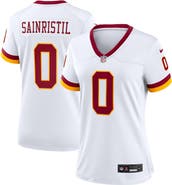 Nike Women's Nike Mike Sainristil White Washington Commanders Game Super Bowl Era Jersey