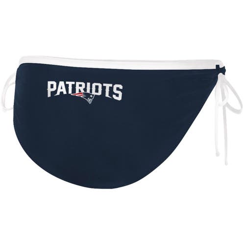 G-iii 4her By Carl Banks Navy New England Patriots Perfect Match Bikini Bottom In Navy