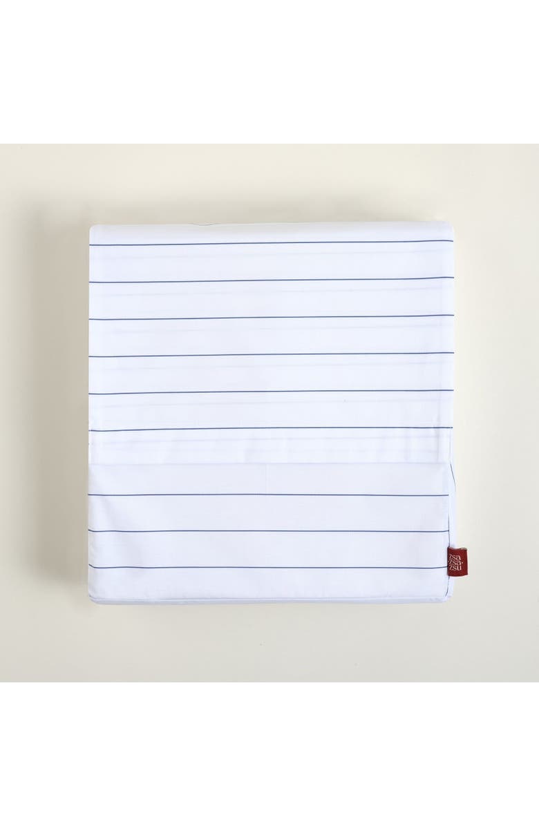 Zsa Zsa Zsu Brito Printed 200 Tc Percale King Size 100% Cotton Duvet Cover Set 94X87 In, Alternate, color, White