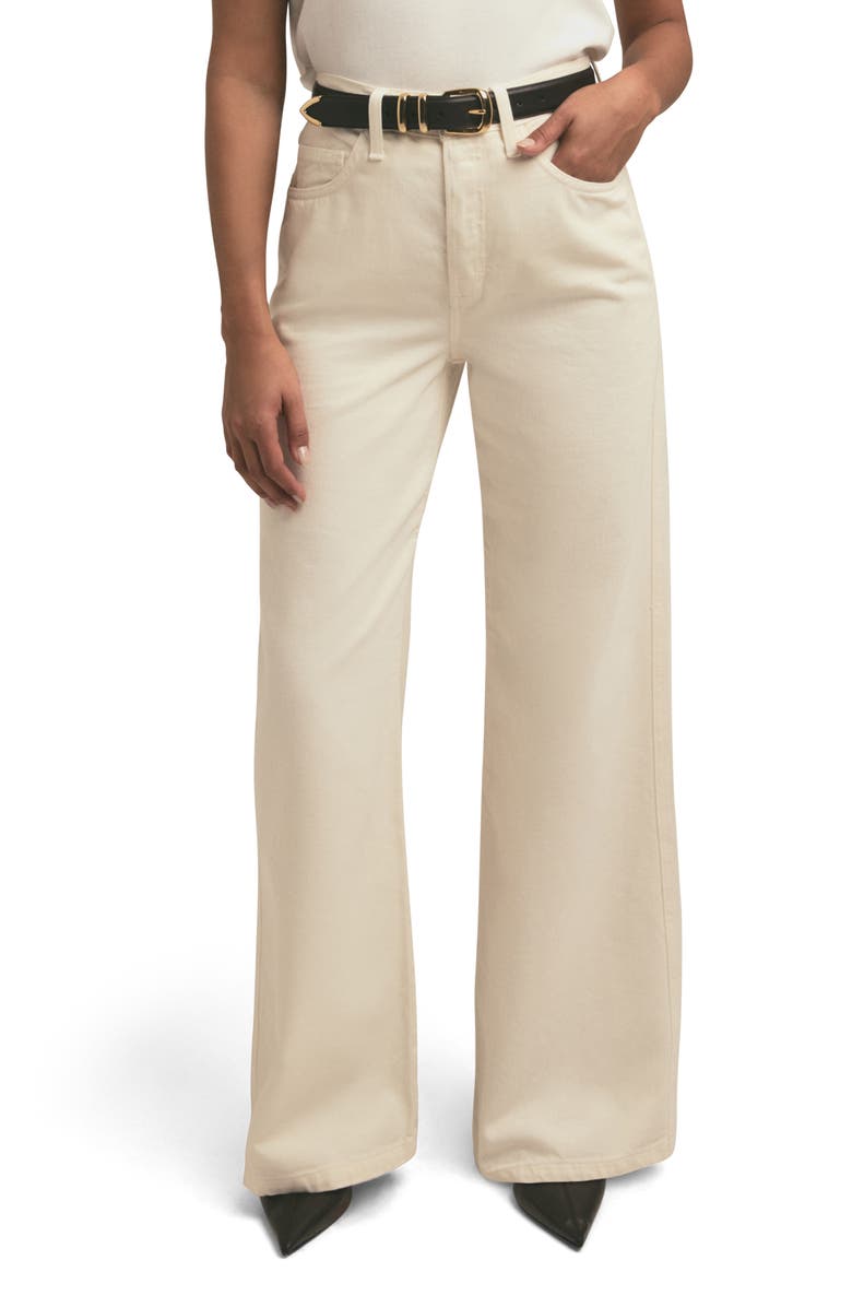 Favorite Daughter The Masha Super High Waist Wide Leg Jeans, Main, color, 