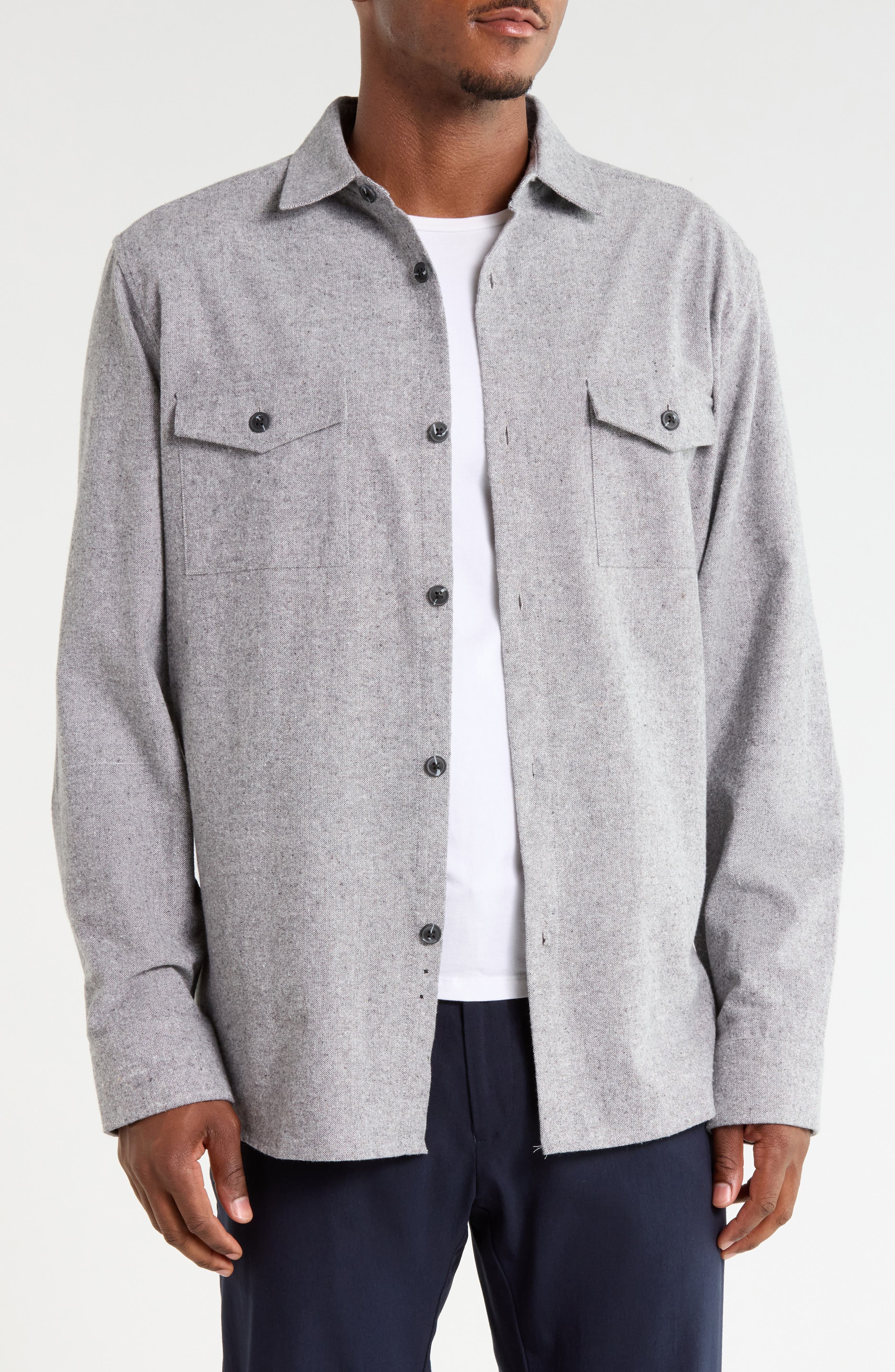 Brushed Long Sleeve Shirt