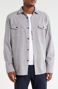 JASPER CLAY Brushed Long Sleeve Shirt
