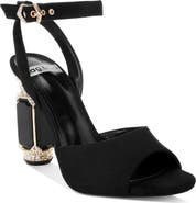 Rag & Co Raome Embellished Heel Sandal