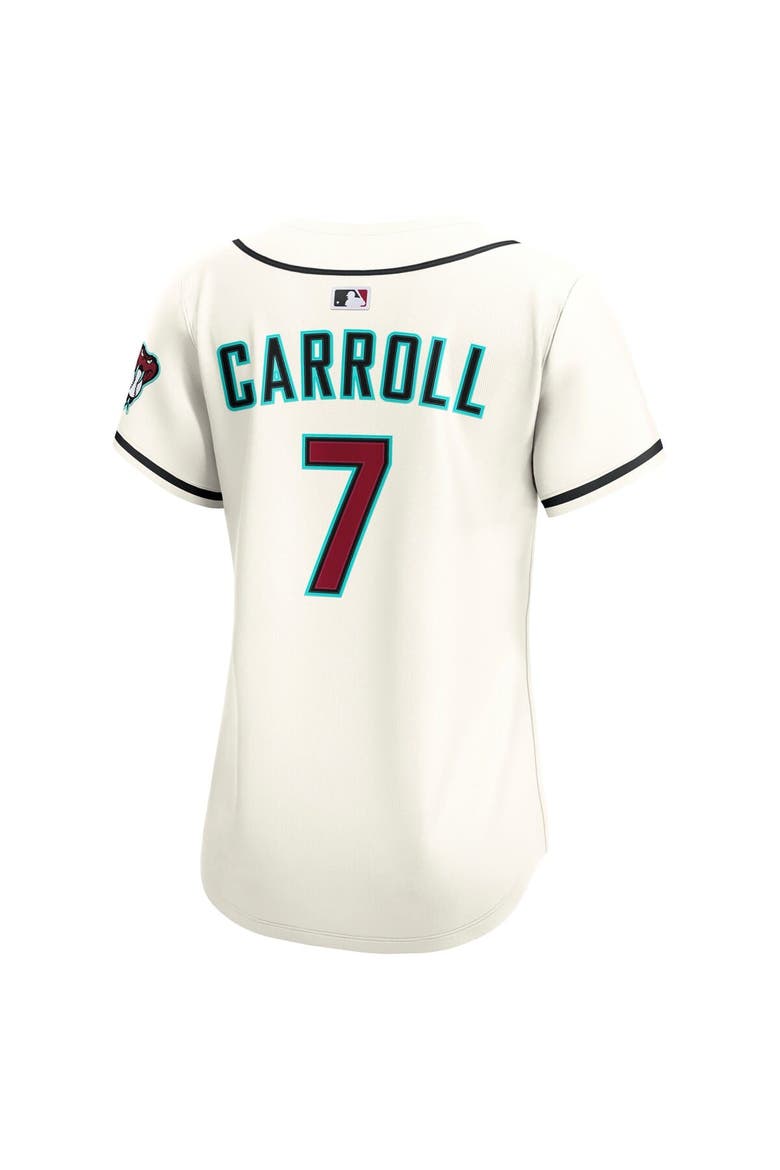 Women's Nike Corbin Carroll Cream Arizona Diamondbacks Home Limited Player Jersey, Alternate, color, Cream