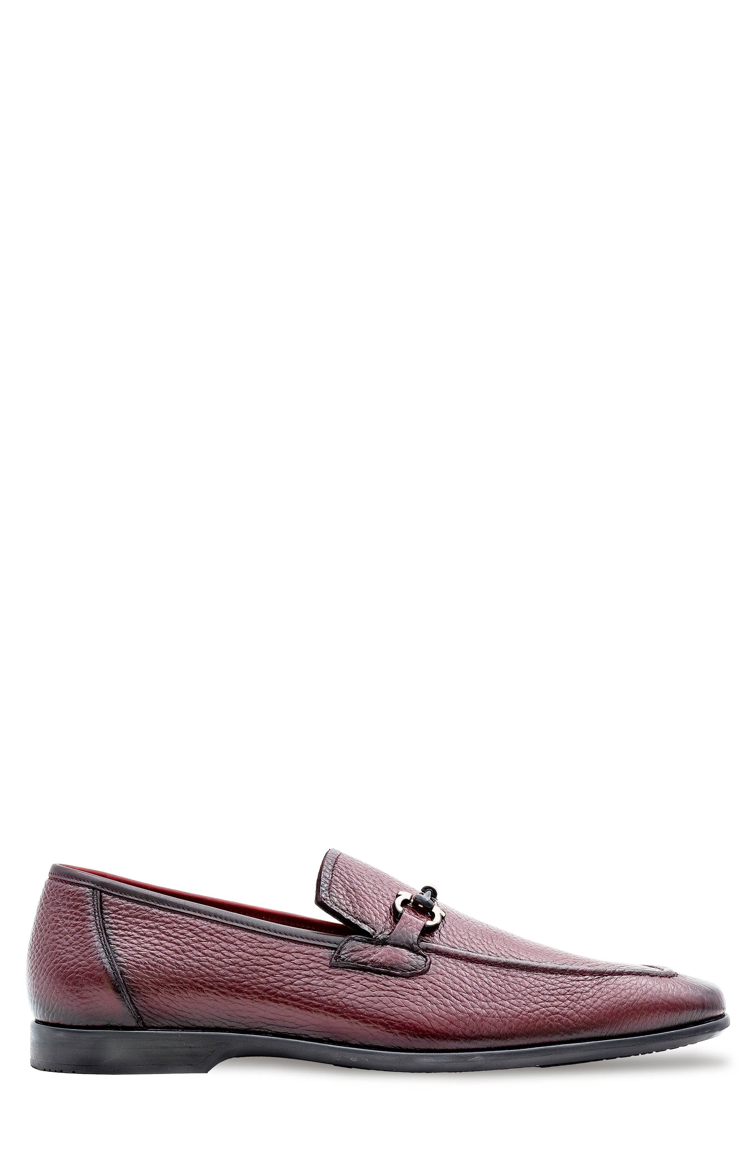 Marinelli Bit Loafer, Alternate, color, BURGUNDY