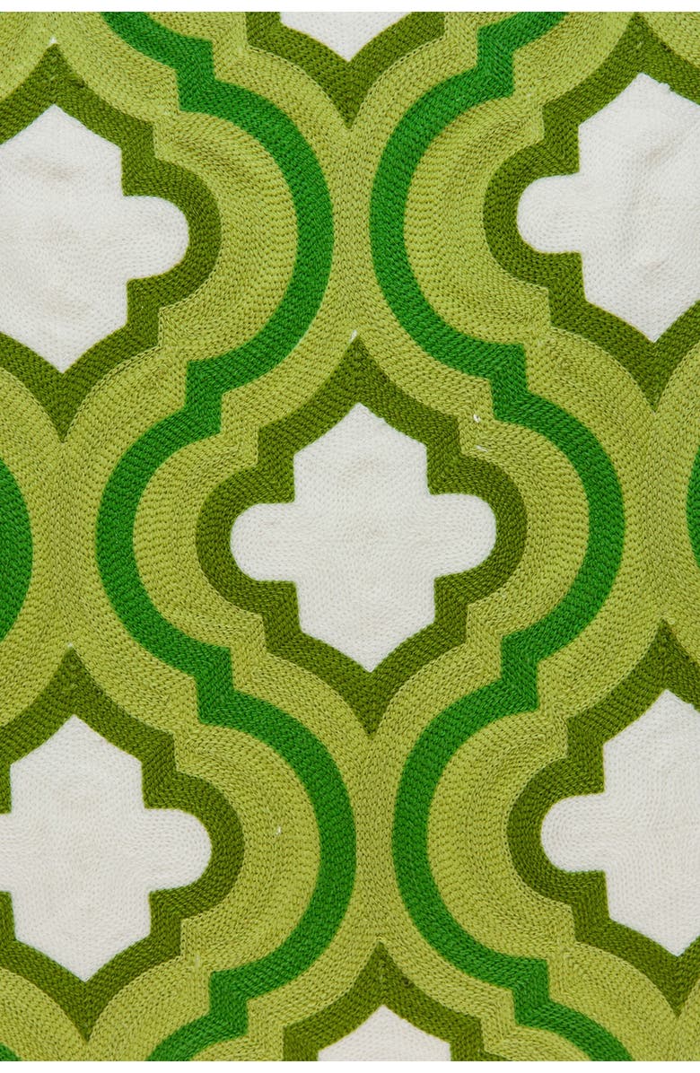 PARKLAND COLLECTION Gamma Traditional Pillow - 20" x 20" - Green, Alternate, color, Green