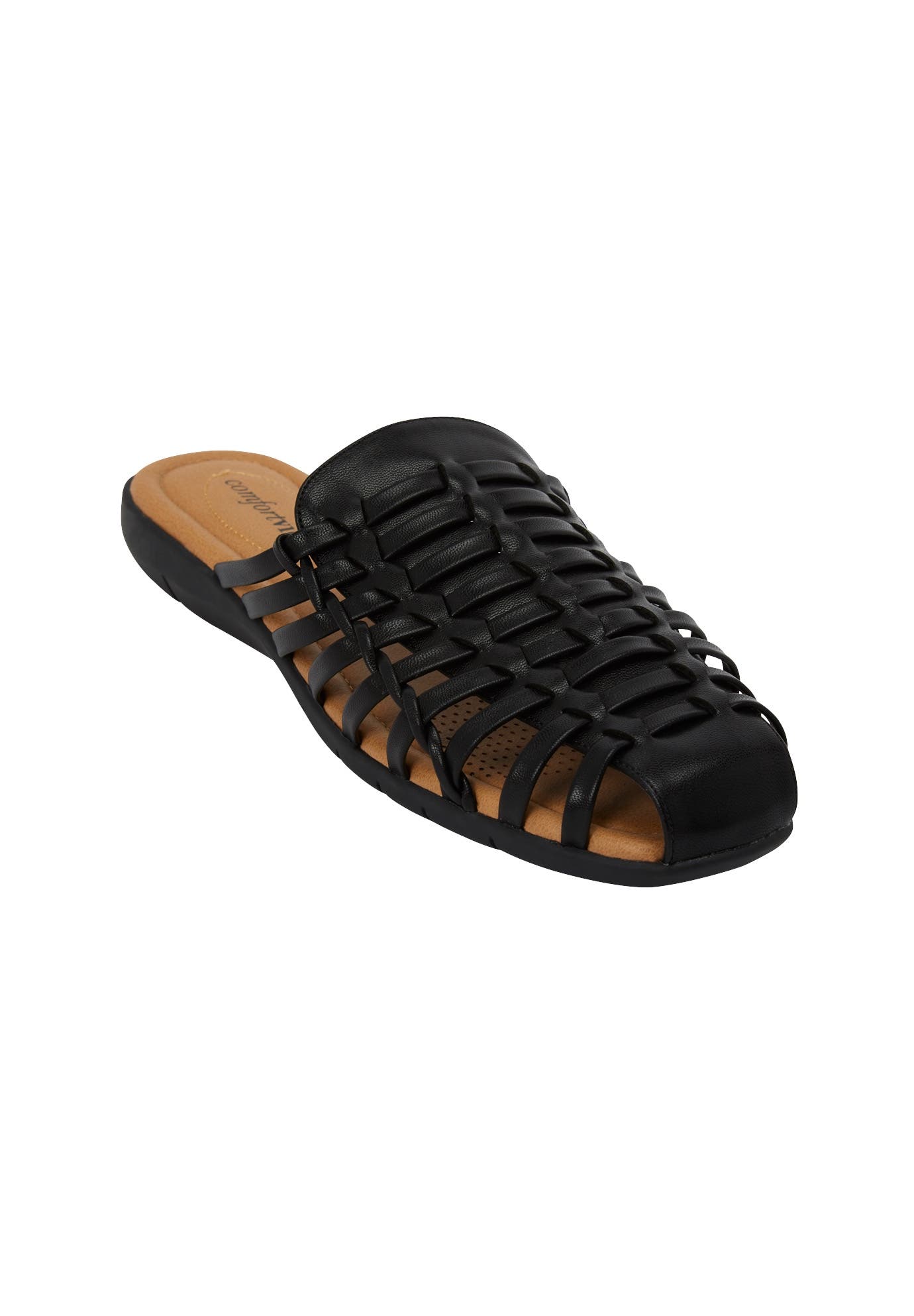 Comfortview The Wendy Slip On Mule, Main, color, Black