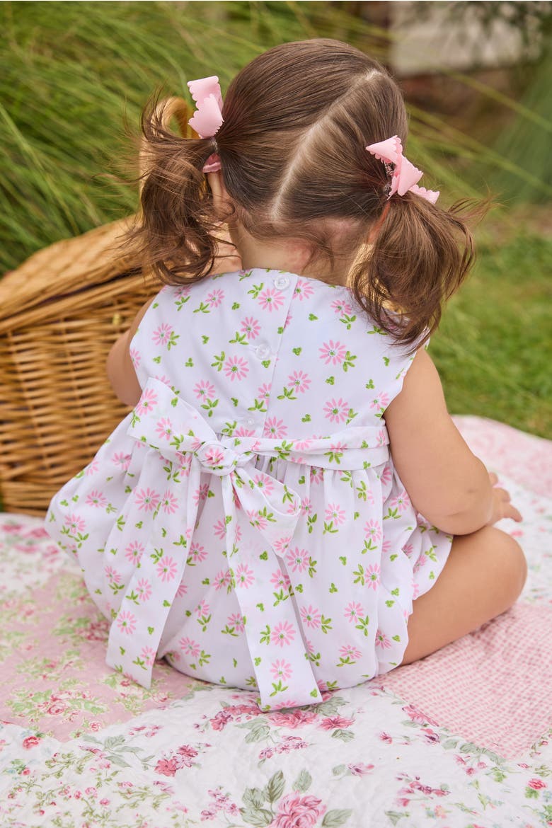 Floral Simply Smocked Bubble, Alternate, color, Meriwether Floral