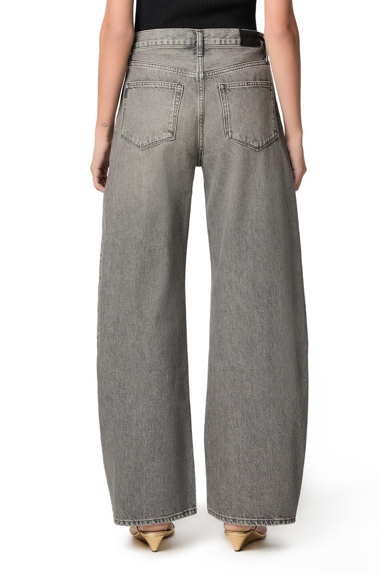 Arellia High Waist Wide Leg Jeans, Alternate, color, FAIRFAX GREY