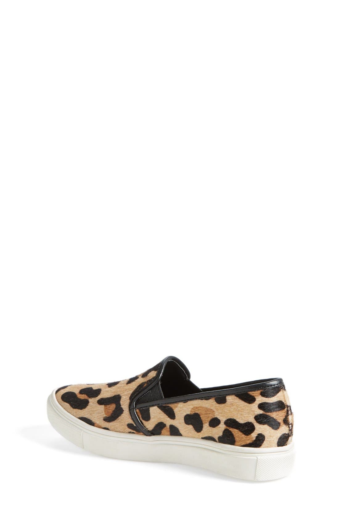 'Ecntric' Calf Hair Slip-On, Alternate, color, LEOPARD
