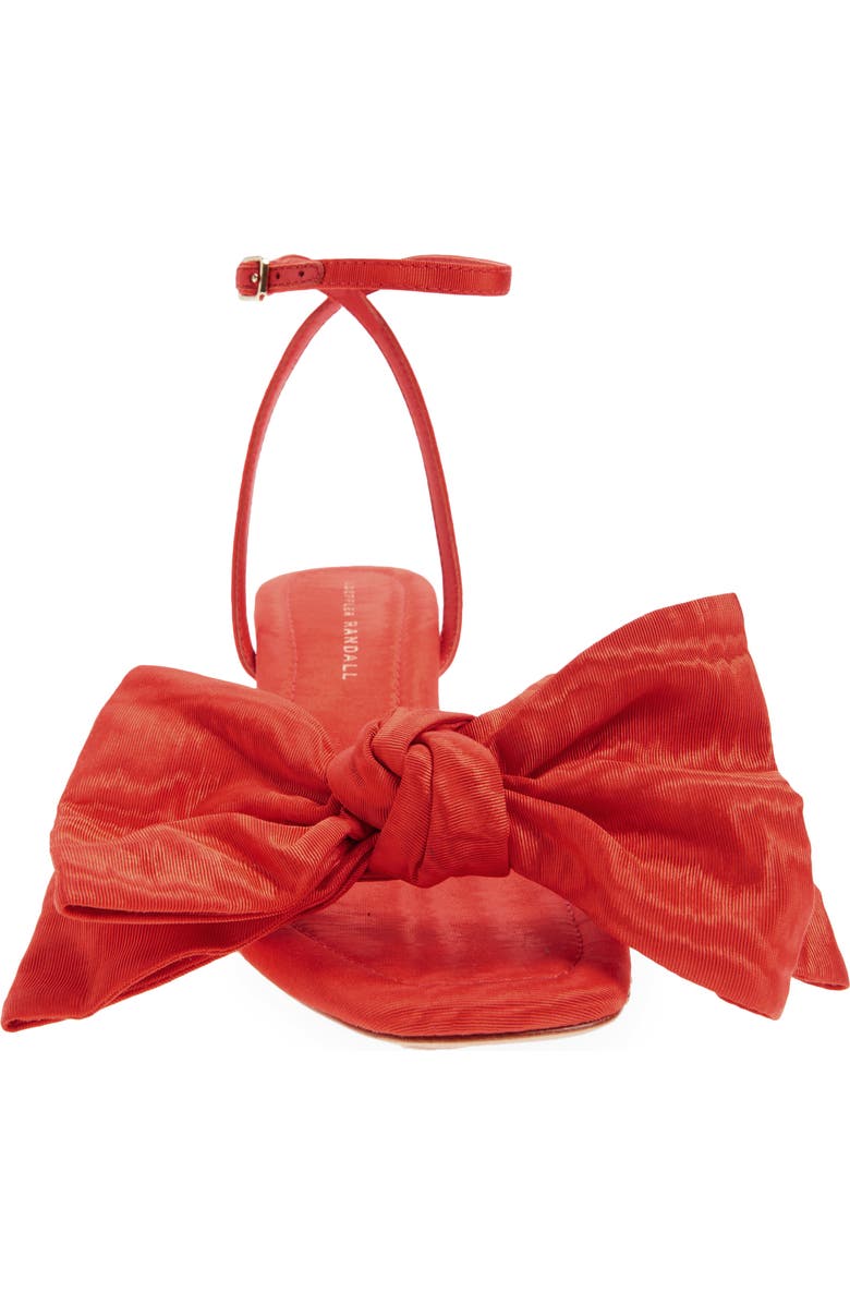 Loeffler Randall Carmen Ankle Strap Sandal, Alternate, color, Red