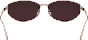 Dior /ディオール/DiorCannage B1u オーバルフレームサングラス DIOR 'DiorCannage B1U 57mm Oval Sunglasses | Nordstrom