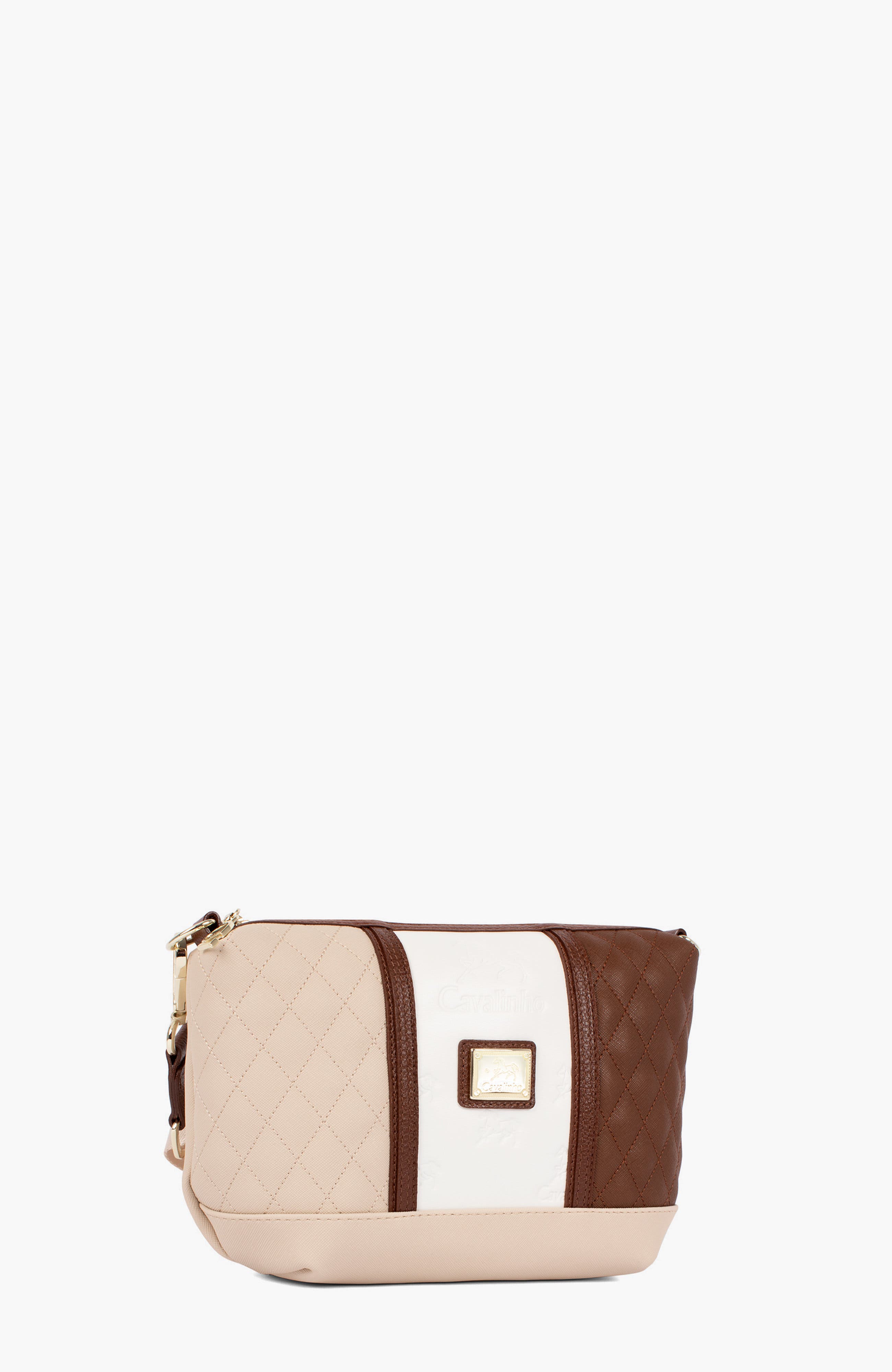 Sublime 401 Crossbody Bag, Alternate, color, Camel Brown / Beige / White
