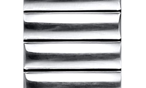 The Posh Tech Slink Elastic Stainless Steel Apple Watch® Watchband In Silver