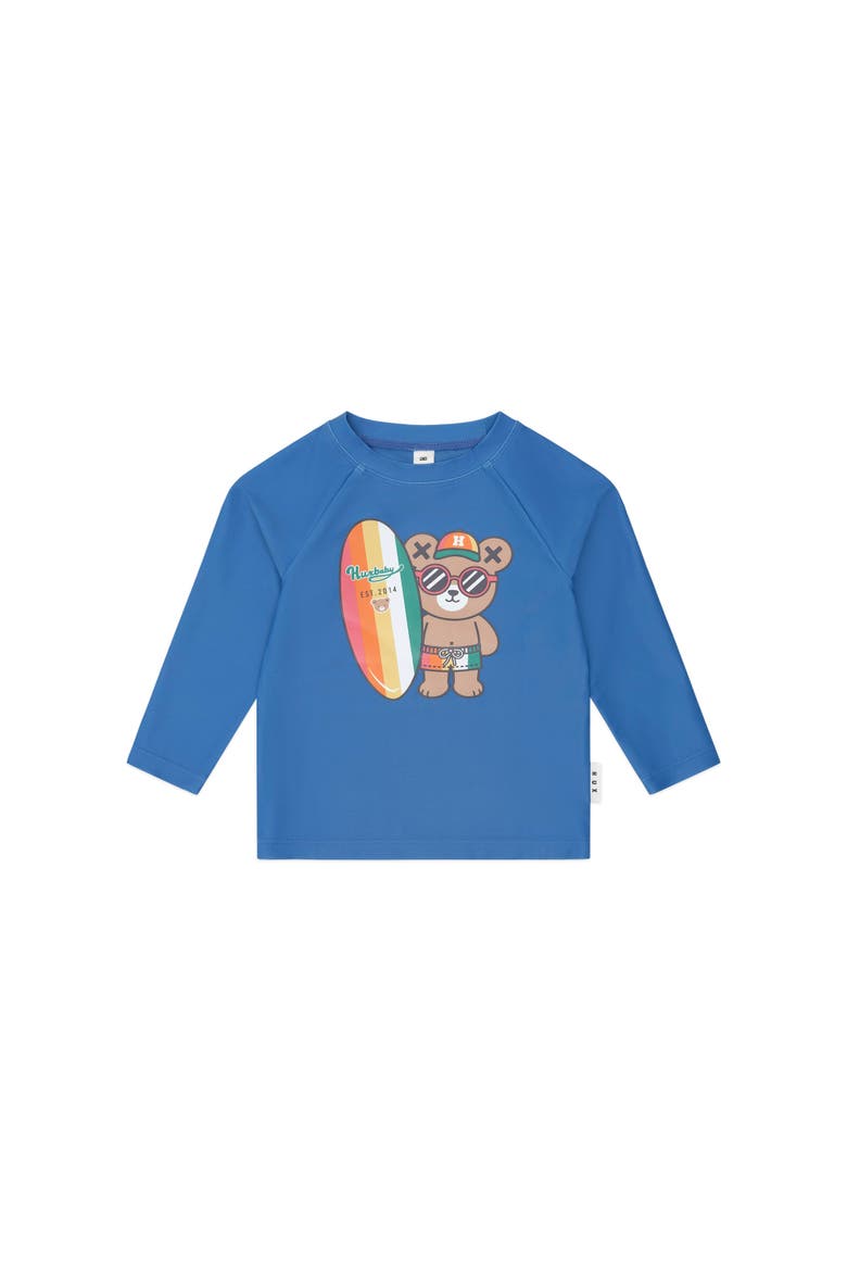 Surfer Hux Rashguard, Main, color, Cobalt